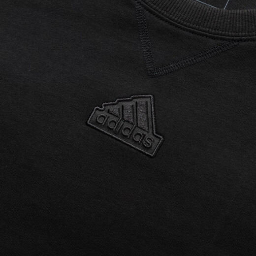 
Adidas short-sleeved T-shirt for men 2025 summer new sportswear knitted breathable round neck casual top half sleeve IR5265 IR5266 black L Recommended 155-175Jin [Jin equals 0.5 kg]