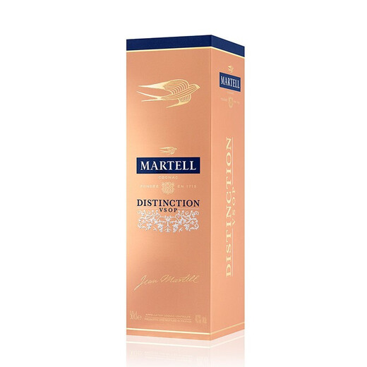 马爹利（Martell）鼎盛 VSOP 干邑白兰地 洋酒 法国进口 送礼佳选 鼎盛 500mL 1瓶 +礼袋干邑杯