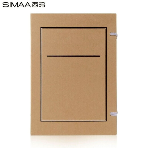 SIMA (SIMAA) 10 Файл документов 2CM Комплексная импортная бумага для говяжьей карты 674 Без кислотно-кислотной бумаги Крафт-документ Файл Файл.