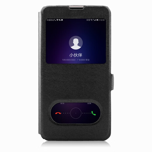 卡克斯保护套 适用于荣耀Play9T手机壳翻盖ALT一AN00手机套anoo皮套硅胶软壳镜头全包防摔外壳男女新款 黑色