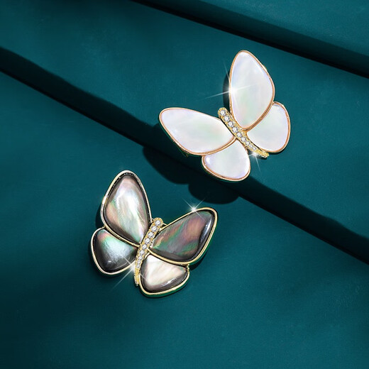 Qlady corsage brooch, high-end female brand, light luxury, anti-exposure pin, accessories, scarf buckle, Mother's Day birthday gift, white