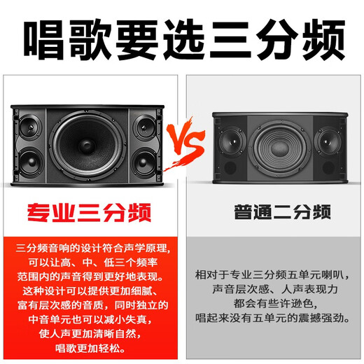 JBL【销售笫一】JBL家庭ktv音响套装 专业影院音箱三分频卡拉ok唱歌全套设备家用K歌一体机 【高超性价比】10吋2.0欢唱套装