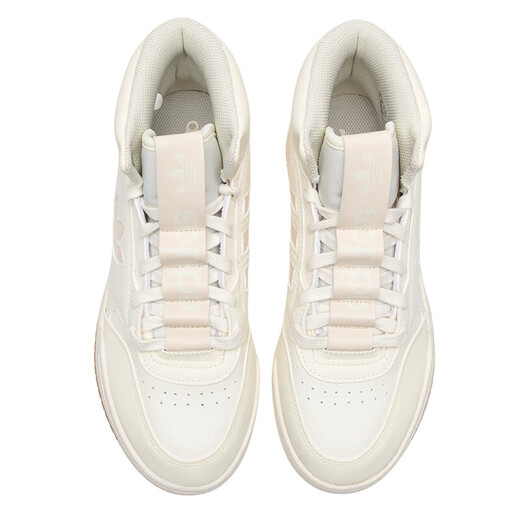 Adidas (adidas) Chaussures pour hommes en trèfle et chaussures pour femmes 2025 Été Nouveaux sports et chaussures décontractées confortables et à la mode, chaussures hautes résistantes à l'usure IF2677 / poudre légère 36.5