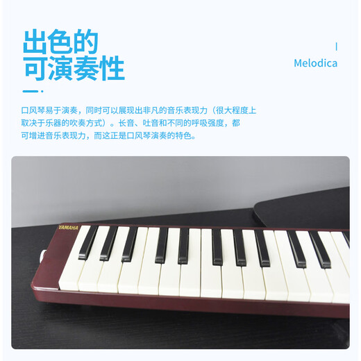 雅马哈（YAMAHA）口风琴P-37D教学娱乐37键儿童学生音乐玩具初学入门启蒙乐器 P-37D