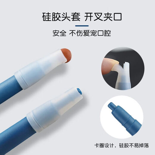 SMVP pet medicine feeder solid liquid integrated side grip feeding syringe capsule tablets cat and dog supplies British blue with liquid medicine feeder