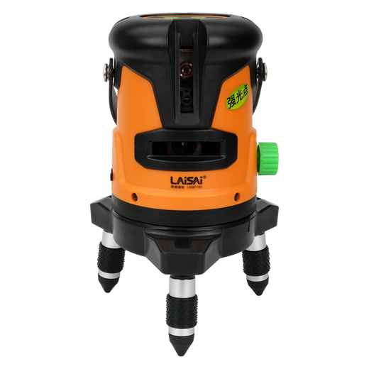 
Laise laser leveling green light two-line infrared leveling LSG671SD high-gloss lithium battery standard automatic leveling LS671SD red light two-line standard