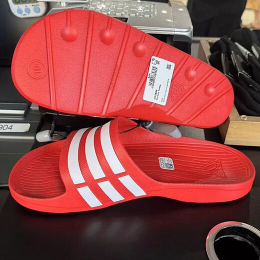 Adidas slippers men's shoes women's shoes summer new beach shoes light casual shoes outdoor breathable sports shoes sandals G15886 G15886 47