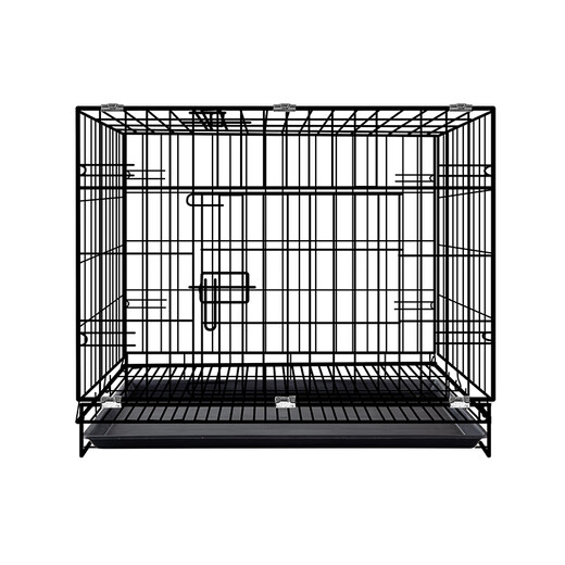 Dog cage household small dog Teddy cat cage with toilet separation large pet villa medium dog Corgi indoor blue package 2 XS-35*26*25 (suitable for 2 Jin Jin equal to 0.5 kg or less)