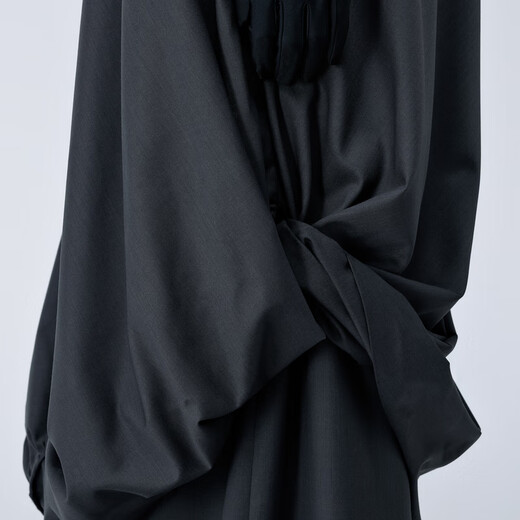 JNBY/江南布衣秋冬连衣裙女圆领无袖简约休闲通勤风气质优雅5N7G12590 046/铸铁灰 XL