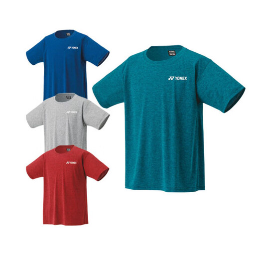 
YONEX YONEX Sports T-shirt Quick-drying Short-sleeved Tennis Badminton Clothes Top Men and Women 16803 Japan Direct Mail (496) Sunset Red M