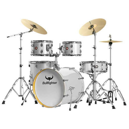 Bullfighter Bullfighter Explorer Drums Erwachsener Kinder Anfänger -Bewertungsprüfung Professionell spielen Jazz Schlagzeug 3 Becken Percussion Instrumente