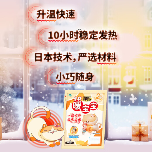 Warm Baby Kobayashi Pharmaceutical Warm Patch 20 tablets 20th Anniversary Gift Box Warm Body Cooling Cold Warm Breast Warm
