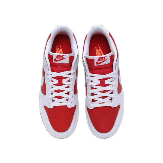 耐克男子白红 DUNK LOW RETRO板鞋运动休闲鞋 DD1391-600 41
