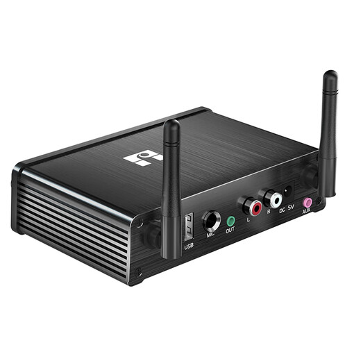 Fansheng FAMSHION fever-grade lossless Bluetooth audio receiver adapter 5.2 player U disk microphone old power amplifier audio speaker conversion adapter HIFI host + remote control