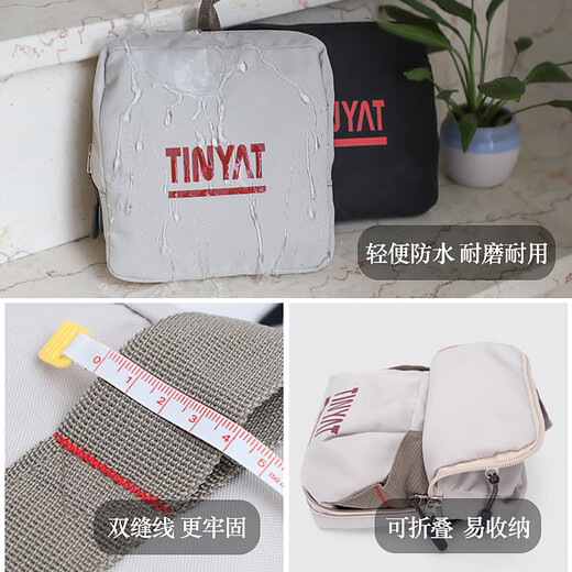 Mikato Trolley -Tasche Hanging Bag Handheld Reisetasche Frauen große Kapazität Aufbewahrungstasche Klappern leichter Trolley -Tasche Reisetasche verbessertes Version Schwarz Medium
