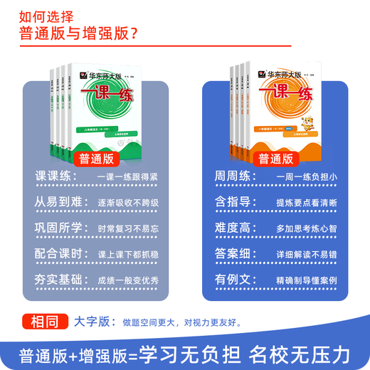[Videokurse verfügbar] 2025 Neue Version der East China Normal University Edition One Lektion One Practice Grade 2 Klasse 3 Klasse 4 Klasse 5 Klasse 1 Chinese Mathematics Englisch gewöhnliche Ausgabe erweiterte Version Shanghai Grundschule Lehrbuch Support After-Sorte Synchronous Tutoring Practice Book Shanghai Education Edition One Lektion One Practice Grade 12345 Full Set English-Owninary-5 Top Top