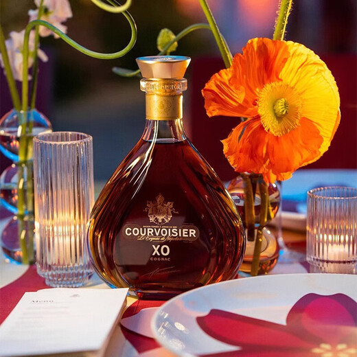 COURVOISIER行货 馥华诗拿破仑 金尊干邑白兰地法国洋酒公司货 馥华诗XO白兰地 700mL 1瓶