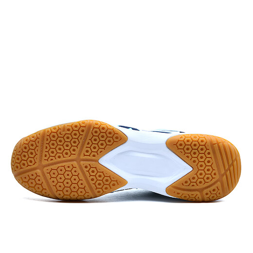 KUNY exports to Japan competition volleyball shoes for men and women for students comprehensive indoor and outdoor sports shoes shock-absorbing air volleyball shoes 519 white blue 43