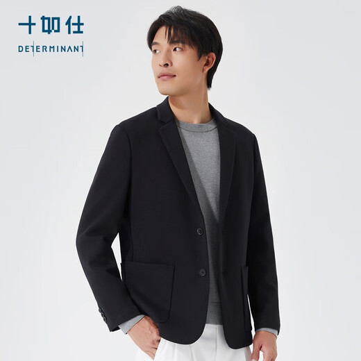 Shirushi-Anzug Männer [gleicher Stil im Laden] Anzugjacke warm und anti-fiel leichte Geschäftsleute und lässige OW03 Navy M (170/96a)