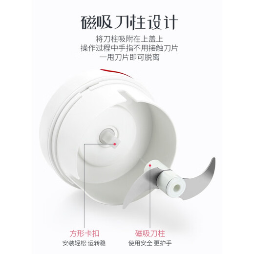 KANGZHIBAN household garlic stirrer, mini garlic press, manual garlic press, cyclone garlic puller, garlic press, small crusher, standard mini garlic press