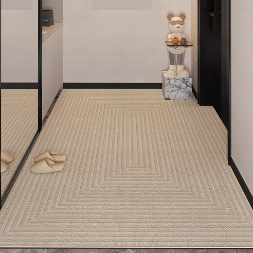 Hua Fei Hua entrance door floor mat is stain-resistant, no-wash, wipeable, PVC door mat, door mat, can be cut, entrance door, Morris-9A 120cm140cm