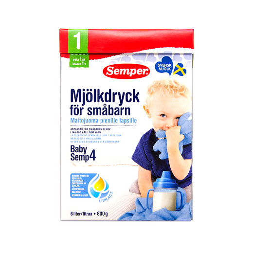 Swedish imported semper (senbao) infant milk powder 4 stages (over 1 year old) 800g/box