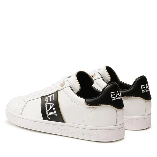 ARMANI/阿玛尼 EA7 男士真皮百搭低帮休闲鞋 X8X102 XK346 黑色 M701 40