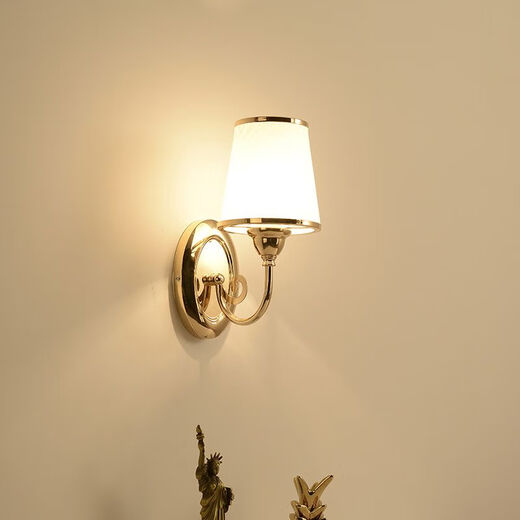 Yaotian Bedside Lamp Bedroom Home Wall Lamp Wall Mounted Stair Master Bedroom Aisle Modern Simple Creative LED Lamp 616 Gold Warm Light
