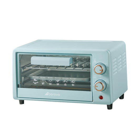 Abery Trendy Lifestyle Appliances Household Multifunctional Mini Electric Oven 12L Electric Oven FFF-1201 Sky Blue