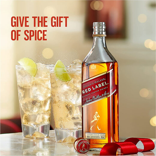 Johnnie Walker (JOHNNIE WALKER) Red Square Red Card Scottish blended whiskey 700ml 40 degrees Nude Bottle Imported Wine