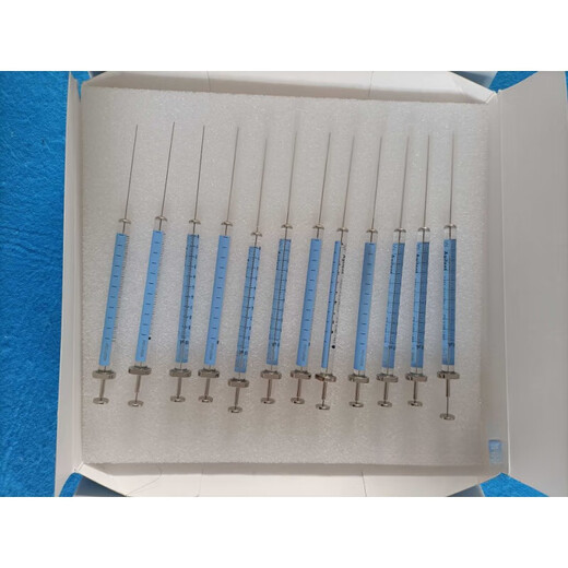 安捷战安捷伦AGILENT气相手动进样针10uL5190-1483- GCMS 手动10微升 5190-1501单盒50微升平头