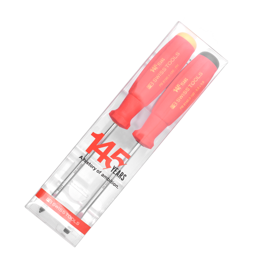 PB SWISSTOOLS Swiss original imported screwdriver eleven-character symmetrical screwdriver batch 145th anniversary commemorative edition combination set PB 888.set ID