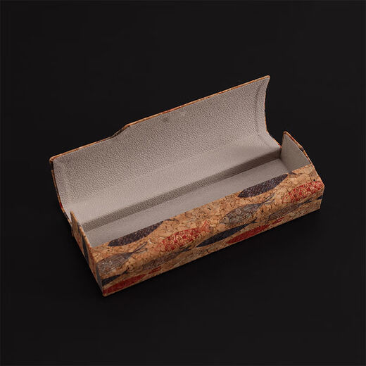 Nuevo estilo de tesoro de estilo chino resistente a la presión Personalidad retro simple Caja de plástico de lentes magnéticos de estilo portátil simple de estilo portátil