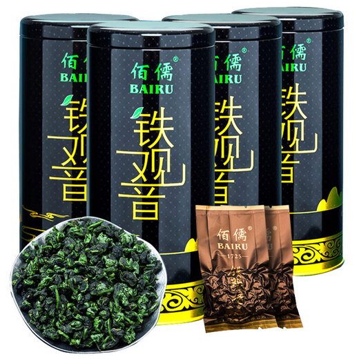 佰儒特级乌龙茶 安溪铁观音茶叶兰花香新茶清香型500g茶叶自己喝
