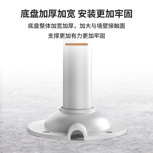 SOENAIR投影仪支架吊装吊顶挂墙架子壁挂家用伸缩升降吊挂墙上墙面托盘适用极米坚果明基悬挂架多功能投影 大托盘吊架：伸缩管60-120cm