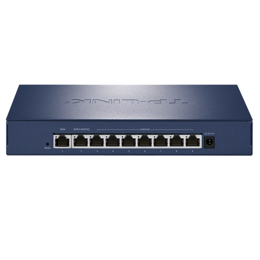 TP-Link 2,5GPOE Router AC интегрированного маршрутизатора многополосный порт Home Enterprise Router Management WiFi7 TL-R5009PE-AC 9 2,5G/115W