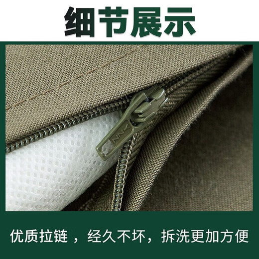 际华 3565军绿被子正宗可盖宿舍军训被手工叠被热熔棉被 军绿色 5斤