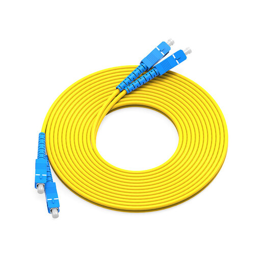 
Nokoxin Telecom grade fiber optic jumper single-mode dual-core SC/LC/FC pigtail transceiver switch wiring 3.0 single-mode dual-core SC-SC 3 meters