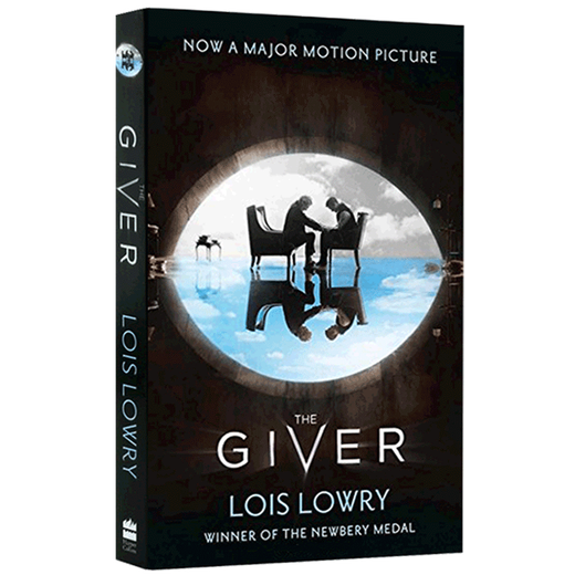 英文原版 赐予者 The Giver Movie Tie-In Edition 记忆传授人 蓝思阅读指数760L