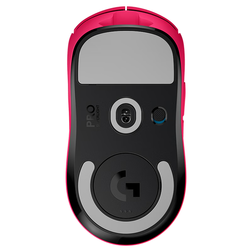 罗技（G）GPW二代无线游戏鼠标电竞狗屁王2代PRO X SUPERLIGHT有线双模宏设置轻量化63g机械可编程 送男友 GPW二代 粉色+大桌垫+鼠标包
