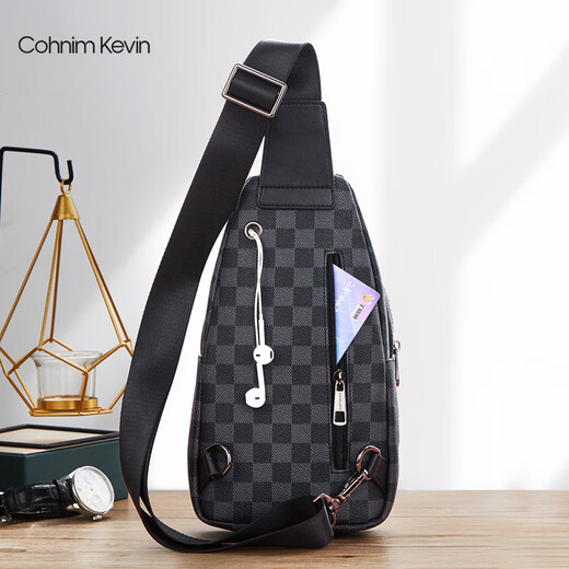 Cohnim Kevin Luxury Men's Mens Mack Sack One Plouds Crossbody Taist Sag Sport Sport