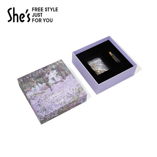 She s Qianzi romantic life home aesthetic handmade DIY Monet floating green shadow dragonfly brooch handmade material package gift box light green D0