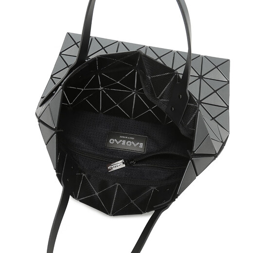 Issey Miyake Neues Produkt für Männer/Frauen neutraler Stil glänzend/mattes Sechs-Strom-Schulter-Tasche Einkaufstasche Männerbeutel Frauenbeutel BB38 AG673 94 Graphit Grey