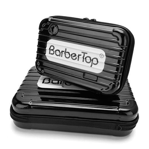 BARBERTOP美发工具收纳包便携手提剪刀盒多功能理发pc工具包独 大号