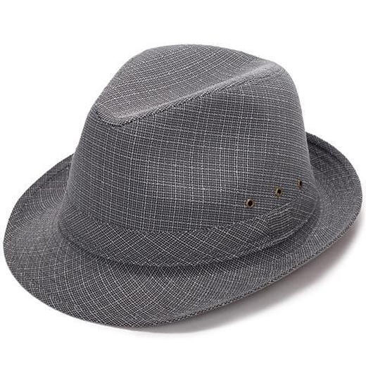 Sanbenqing summer men's hat spring and autumn middle-aged and elderly hats elderly hats breathable outdoor hats and cool hats dark gray 57CM