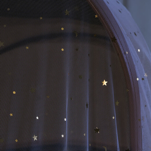 Wusuowei Stroller Mosquito Net Full Cover Universal Baby Stroller Mosquito Cover Increased Mesh Shade Children's Hand Push White Chrysanthemum (Enlarged Encrypted Stroller Mosquito Net)