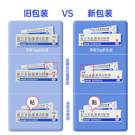 Fono Compound polymyxin B ointment 10g/box