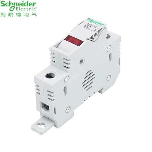 Schneider -Sicherungsbasis 690V 1p/2p/3p/4p 32a mit Indikatorlicht 10*38 mm ohne Schmelzkern LS8FU132X 1p 32A