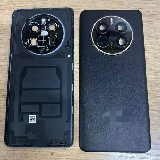 Suitable for Huawei mate50pro original disassembly back cover assembly mobile phone original rear glass shell battery cover Mate50pro-Yaojin black