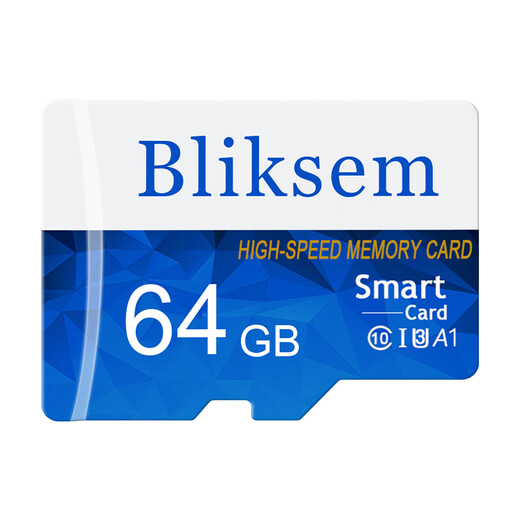 BIIKSEM driving recorder memory card dedicated memory card 32gsd card class10 car load 32g mobile phone memory card Video surveillance TF128 Bliksen white and blue card TF128 Bliksen white and blue card-32GB